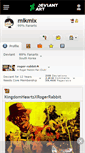 Mobile Screenshot of mikmix.deviantart.com