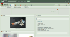 Desktop Screenshot of kaiser-br.deviantart.com