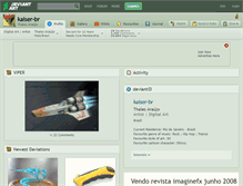 Tablet Screenshot of kaiser-br.deviantart.com