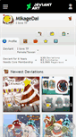 Mobile Screenshot of mikagedai.deviantart.com