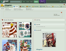 Tablet Screenshot of mikagedai.deviantart.com