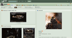 Desktop Screenshot of kassor.deviantart.com