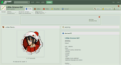 Desktop Screenshot of little-groove-girl.deviantart.com