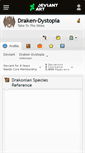 Mobile Screenshot of draken-dystopia.deviantart.com