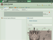 Tablet Screenshot of draken-dystopia.deviantart.com