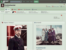 Tablet Screenshot of kraljaleksandar.deviantart.com