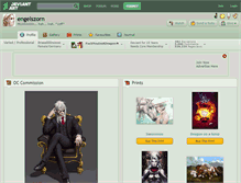 Tablet Screenshot of engelszorn.deviantart.com