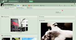 Desktop Screenshot of foreverfalling13.deviantart.com