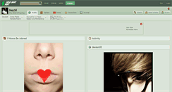 Desktop Screenshot of mecki.deviantart.com