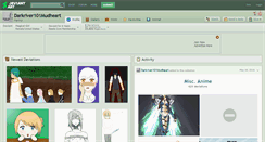 Desktop Screenshot of darkriver101mudheart.deviantart.com