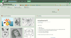 Desktop Screenshot of gustavzaccone.deviantart.com