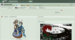 Desktop Screenshot of griever4leon.deviantart.com