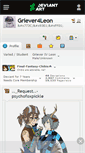 Mobile Screenshot of griever4leon.deviantart.com