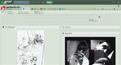 Desktop Screenshot of gat0pard0-x0x.deviantart.com