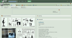 Desktop Screenshot of profleyton.deviantart.com