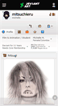 Mobile Screenshot of mitsuchieru.deviantart.com