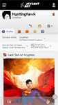 Mobile Screenshot of huntinghawk.deviantart.com
