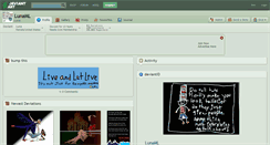 Desktop Screenshot of lunaml.deviantart.com