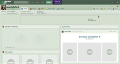 Desktop Screenshot of luvemstuffed.deviantart.com