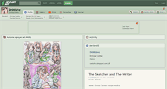 Desktop Screenshot of drimisive.deviantart.com