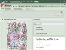 Tablet Screenshot of drimisive.deviantart.com