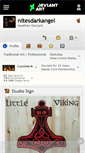 Mobile Screenshot of nitesdarkangel.deviantart.com