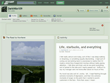 Tablet Screenshot of darknite109.deviantart.com