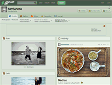 Tablet Screenshot of hamkahatta.deviantart.com