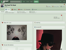 Tablet Screenshot of no-soul-to-steal.deviantart.com