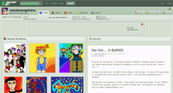 Desktop Screenshot of nekodarkangelhima.deviantart.com
