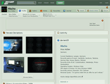 Tablet Screenshot of nischo.deviantart.com