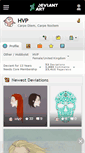 Mobile Screenshot of hvp.deviantart.com