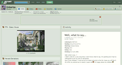 Desktop Screenshot of emberiza.deviantart.com