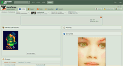 Desktop Screenshot of narataree.deviantart.com