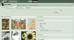 Desktop Screenshot of love---more.deviantart.com