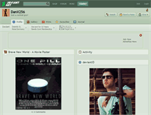 Tablet Screenshot of danx256.deviantart.com