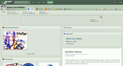 Desktop Screenshot of dlanor-iron-maiden.deviantart.com