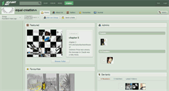 Desktop Screenshot of equal-creation.deviantart.com