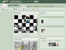 Tablet Screenshot of equal-creation.deviantart.com