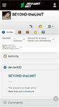 Mobile Screenshot of beyond-thelimit.deviantart.com