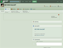 Tablet Screenshot of beyond-thelimit.deviantart.com
