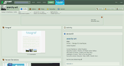 Desktop Screenshot of anarchy-art.deviantart.com