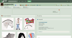 Desktop Screenshot of crazyappyjumper.deviantart.com