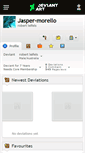 Mobile Screenshot of jasper-morello.deviantart.com