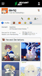 Mobile Screenshot of davisj.deviantart.com