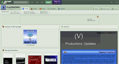 Desktop Screenshot of m-productions.deviantart.com