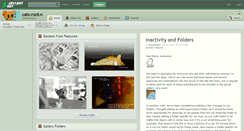 Desktop Screenshot of cats-rock.deviantart.com