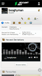 Mobile Screenshot of booghyman.deviantart.com
