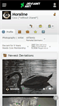 Mobile Screenshot of moraline.deviantart.com