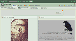 Desktop Screenshot of fluffyturtle.deviantart.com